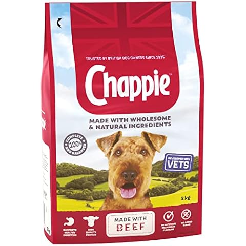 Chappie Dry Dog Food with Beef and Cereal Cover