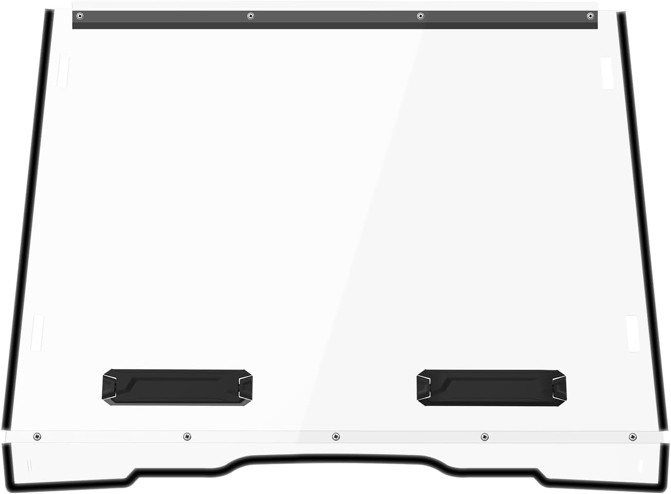 Full Front Windshield for Honda Pioneer 520 500, Clear Hard Coat Scratch Resistant Adjustable Vents Windscreen for Honda Pioneer 520 2021-2023 2025/ Pioneer 500 2015-2023 Accessories