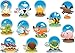 Adesivi Murali CAMERETTA bambino bambina animali fattoria 68x48 Wall Stickers VINILE LUCIDO HD