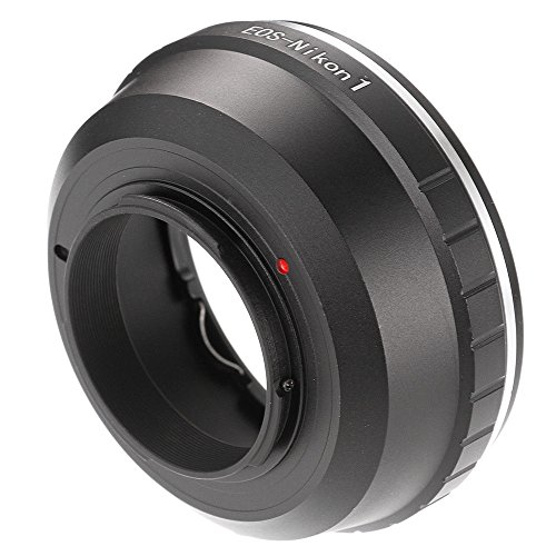 Focusfoto Adapter Ring For Can0N Eos Ef Ef-S Mount Lens To Nikon 1 N1 Mirrorless Camera Body J1, J2, J3, J4, J5, S1, S2, V1, V2, V3, Aw1 #TOP4