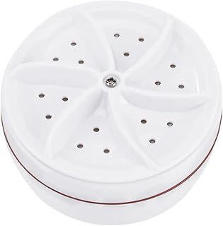 Mini lavadora portátil USB Turbo lavadora para el hogar, viajes, camping, 30 W, color blanco, accesorio de decoración del hogar