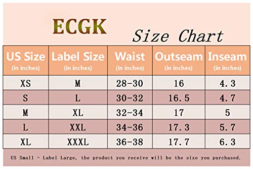 Ecgk Mens Quick Dry Printed Short Swim Trunks With Mesh Lining Swimwear Bathing Suits (Black Flamingos, X-Large) #TOP4