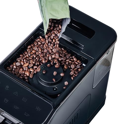 Lacor 69435 - Sabore Kaffeevollautomat, frisch gemahlener Kaffee, AutoClean-System, 15 Mahlstufen, Dampf inklusive – Bild 6
