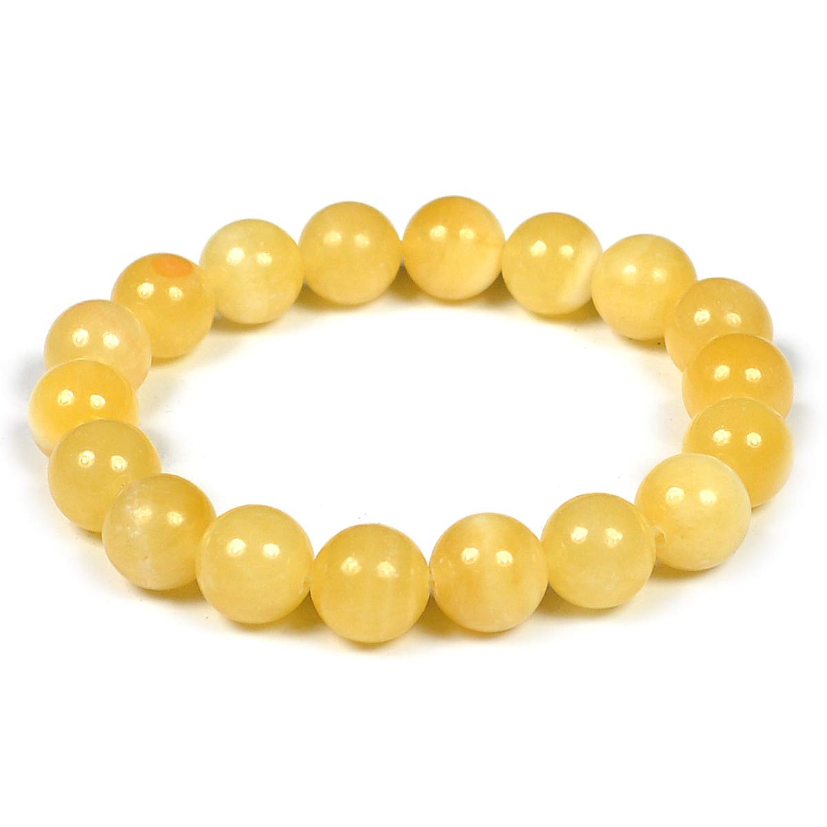 Reiki Crystal Products Calcite Handmade Bracelet for Women (Yellow) (B07GVFKZVR) Amazon Price History, Amazon Price Tracker