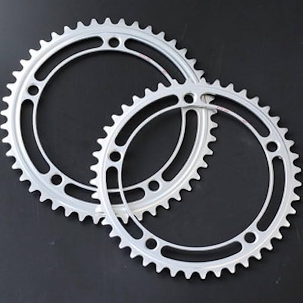 SUGINO MC144 52T PCD144ピストチェーンリング Amazon | スギノ(Sugino) MC144 SLV 1/8 52T ピスト チェーン