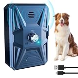QueenMew Anti Aboiement Chien, Dispositif Anti Aboiement Chien Ultrasons à 3 Modes, Boiti...