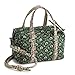Premium Cotton Mini Original Duffel Crossbody Bag, Mistletoe Lattice, One Size