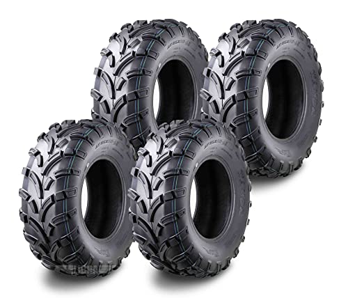 Image of WANDA Set of 4 New ATV /UTV Tires 25x10-12 /6PR P373-10244