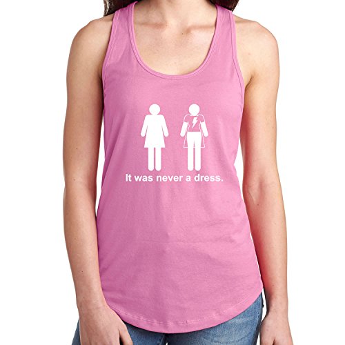 Zerogravitee PA-3488-TANK-LILAC_MEDIUM_LILAC It Was Never A Dress. Racerback Tank In Lilac cover