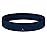 FlipBelt Classic Running Belt for Phone and Small Accessories, Exercise Waist Pouch for Women and Men, Midnight Blue, M