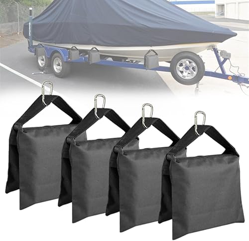 Bolsa de arena para cubierta de barco, kit de amarre de grado marino, accesorios para barcos, bolsas de arena resistentes al viento, capacidad de 10
