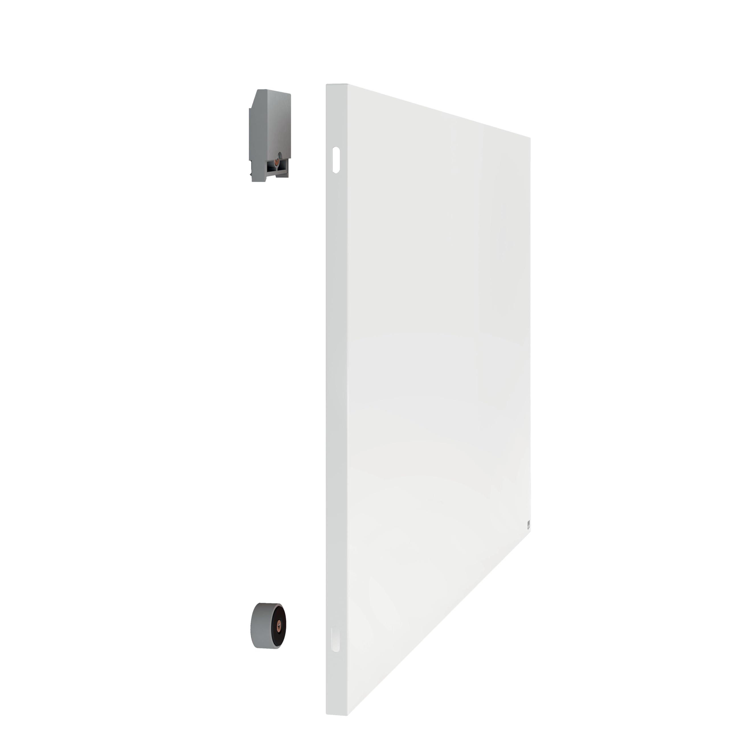 Nobo 1915715 - Pizarra Magnética Infinity Sin Marco, 1200 x 900mm, Pizarra Blanca Magnética, 120 x 90cm, Acero con Revestimiento UV, Pizarra Fácil de Limpiar, Blanco
