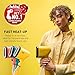 Tefal Pure Pop Slim Handheld Clothes Steamer, No Ironing Board Needed, Ready to Use in 15 Seconds, 70ml Detachable Water Tank, Travel Iron, Garment Steamer, Yellow, DT2026