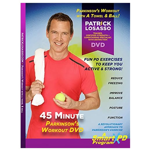 Parkinson's Workout with a Towel & Ball (includes towel & ball)