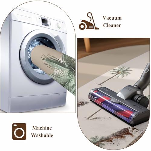 Tapete corredor Palm Trees 2x6 lavable antideslizante miniatura 6