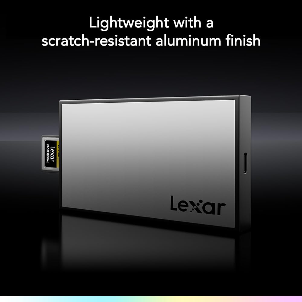 LEXAR Workflow Pro Reader Lecteur de Carte CFexpress 4.0 Type A USB 4 | Provenza Francia. Embalaje seguro. Viene con Factura, incluido IVA.