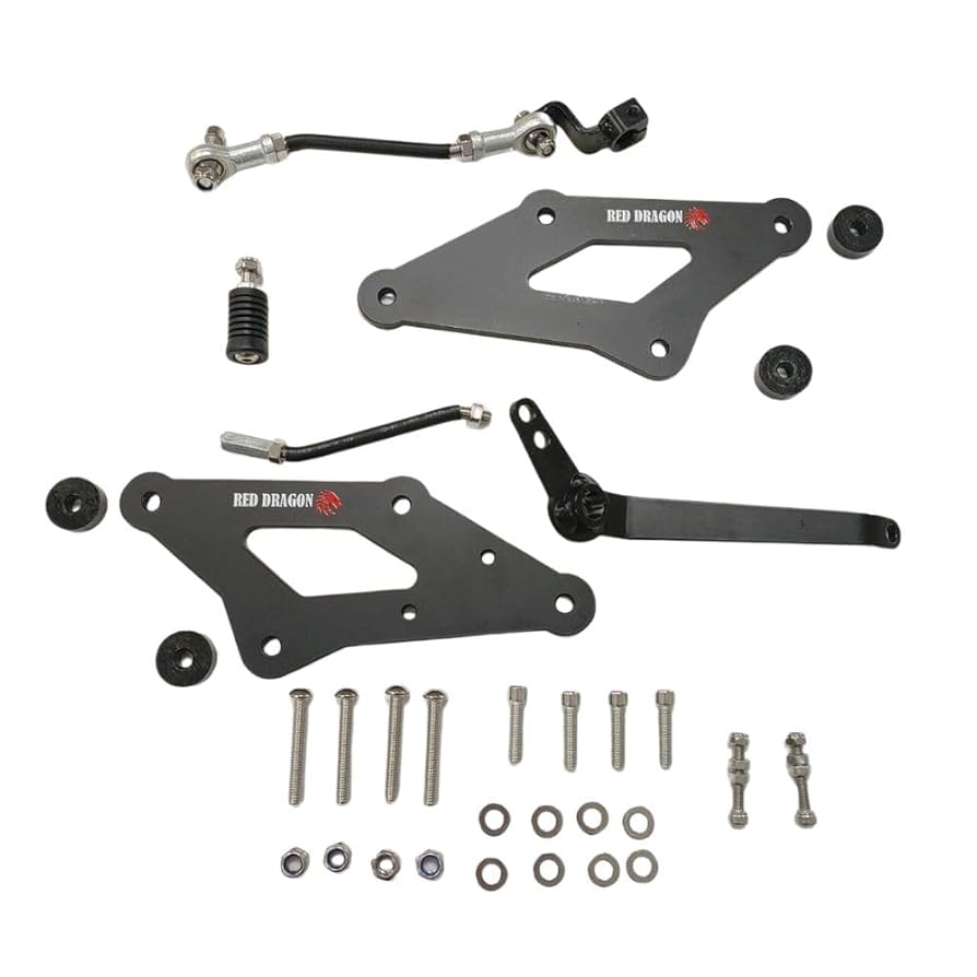 Amazon | Red Dragon ホンダレブル250用フォワードコントロール