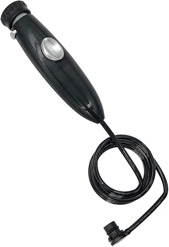 Miniatura 2 de Piezas de repuesto compatibles con Waterpik Water Flosser, mangueramanijakit de accesorios de válvula de goma, color negro