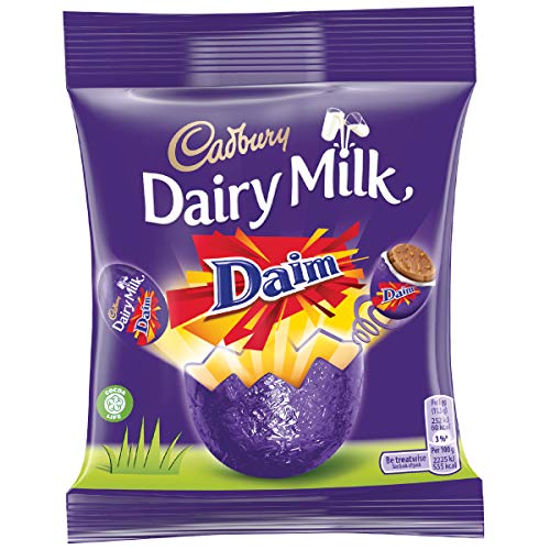 Original Cadbury Dairy Milk Daim Mini Eggs Bag Imported From The UK Engl