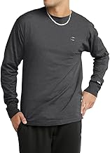 Champion Men's Long Sleeve T-shirt, Classic T-shirt for Men (Reg. Or Big & Tall)