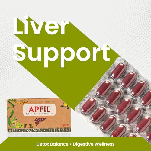 Image of Green Milk Apfil Tablets | Ayurvedic Liver Support & Detox Formula | Supports Healthy Liver Function, Natural Cleansing & Digestive Wellness | With Katuki, Bhumiamla, Bhringaraj & Kalmegh | 5x30 Tablets