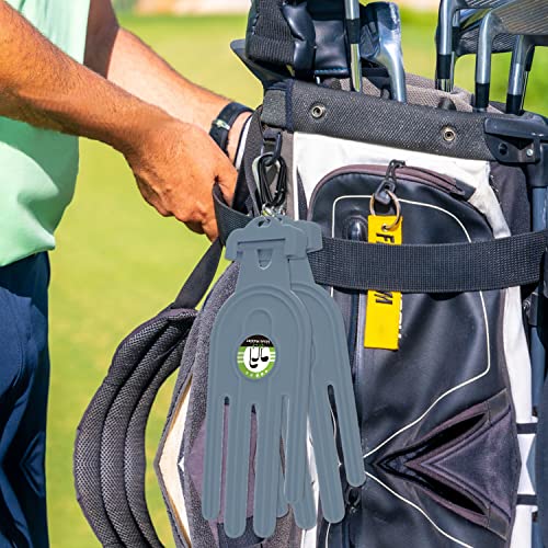 Gunpjone Golf Glove Holder, 2Pcs Durable Glove Support Frame Dryer Shaper Tool Accessories For Sports Gloves Maintenance, Grey #TOP1