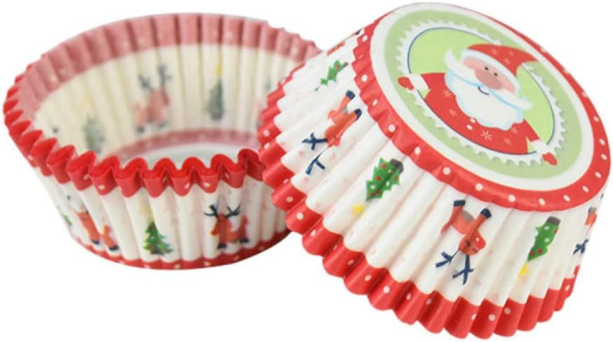 Cake Molds 100pcs Muffin Cupcake Paper Cups Cupcake Liners Baking Muffin Boxes Cup Cases Party Trays Cake Baking Pans/114 (Color : 6) (24)