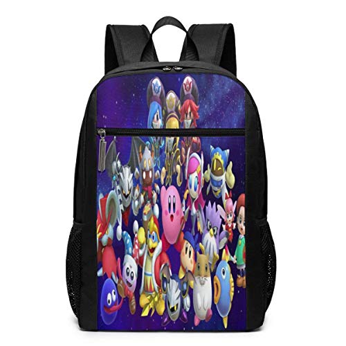 Mochila de Viaje de Escolar  Kirby Backpacks Travel School Large Bags Shoulder Laptop