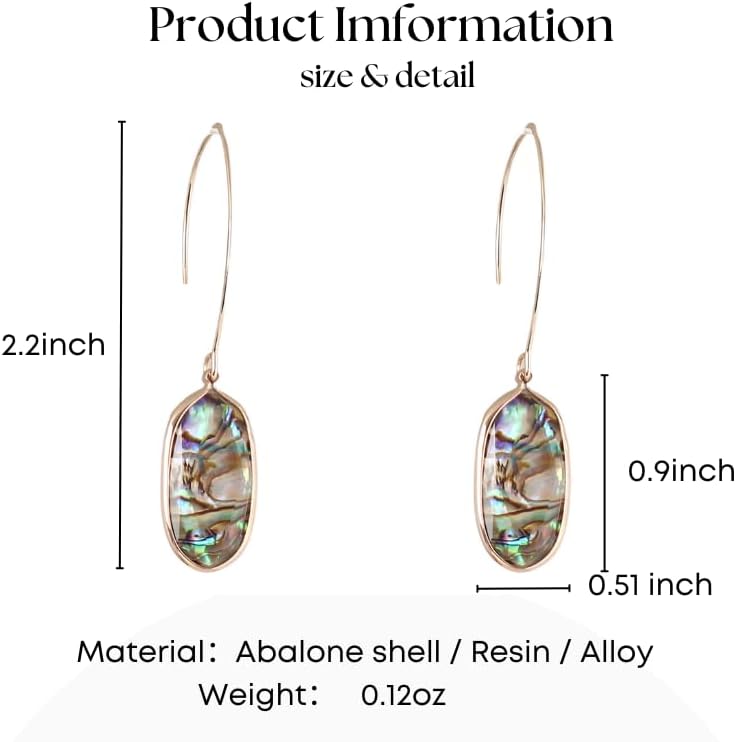 Handcrafted Shell Earrings - Exquisite, Fashionable, and Unique - Image 5