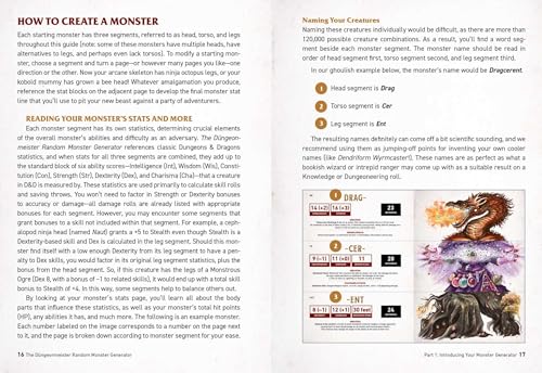 Image of The Dungeonmeister Random Monster Generator: A Mix-and-Match RPG Flipbook (Dungeonmeister Series)