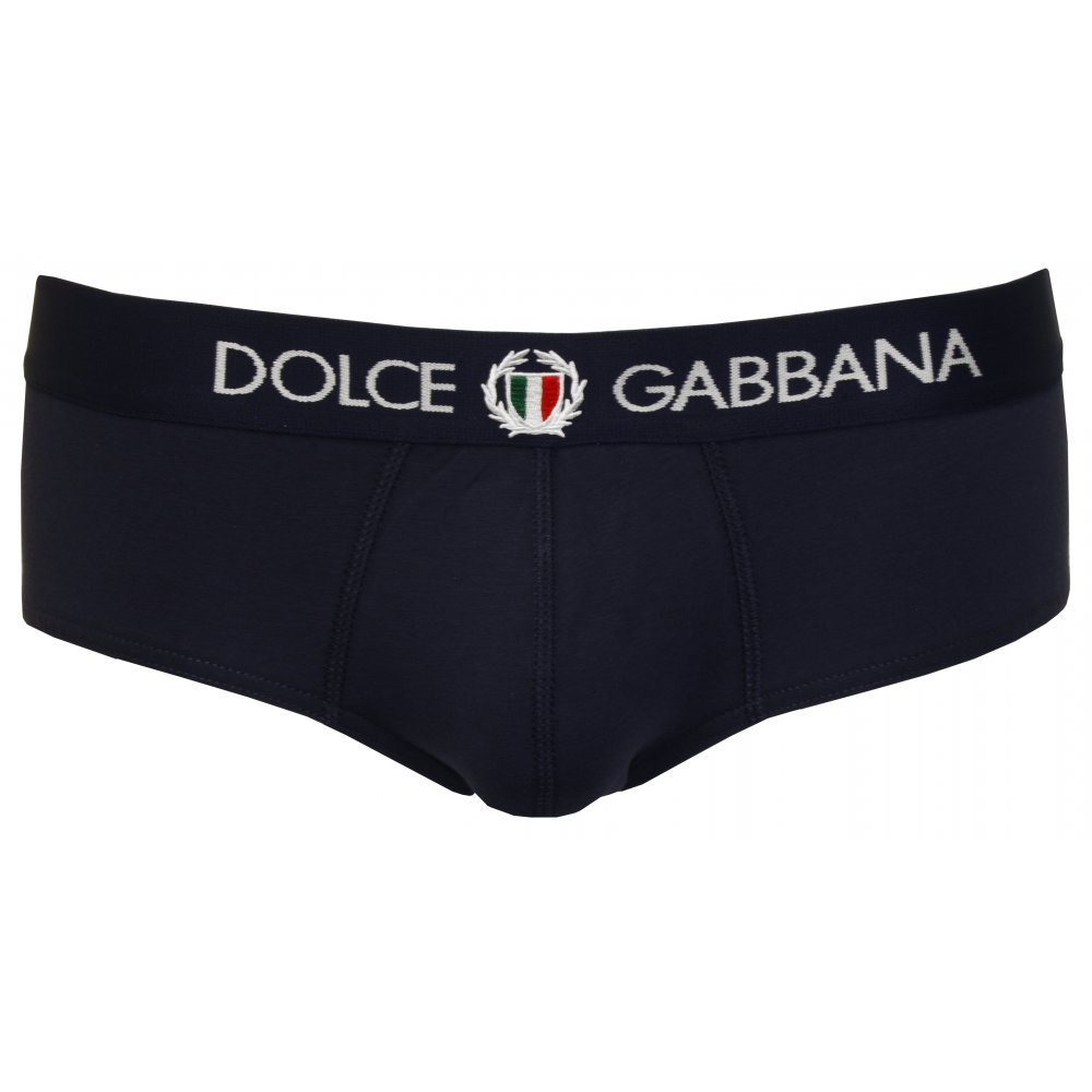 Dolce & GabbanaSport Crest Men's Brando Brief, Navy