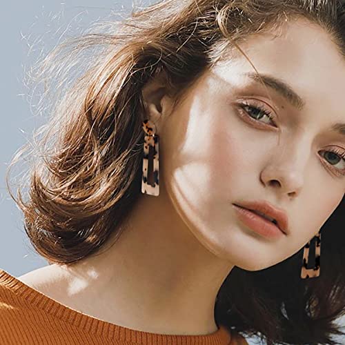 53 Pairs Earrings Set for Women, Fashion Acrylic Tassel Gold Hoop Earrings Multipack Statement Pearl Earring Stud Pack, Hypoallergenic Drop Dangle Earrings for Valentine's Day Gift2