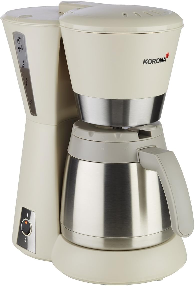 Amazon.de: Klarstein 1,25L Kaffeemaschine mit Thermoskanne und Timer ...