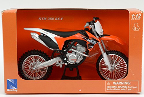 New-Ray 1:12 scale KTM 350SX-F die cast dirt bike model - Thumbnail 6