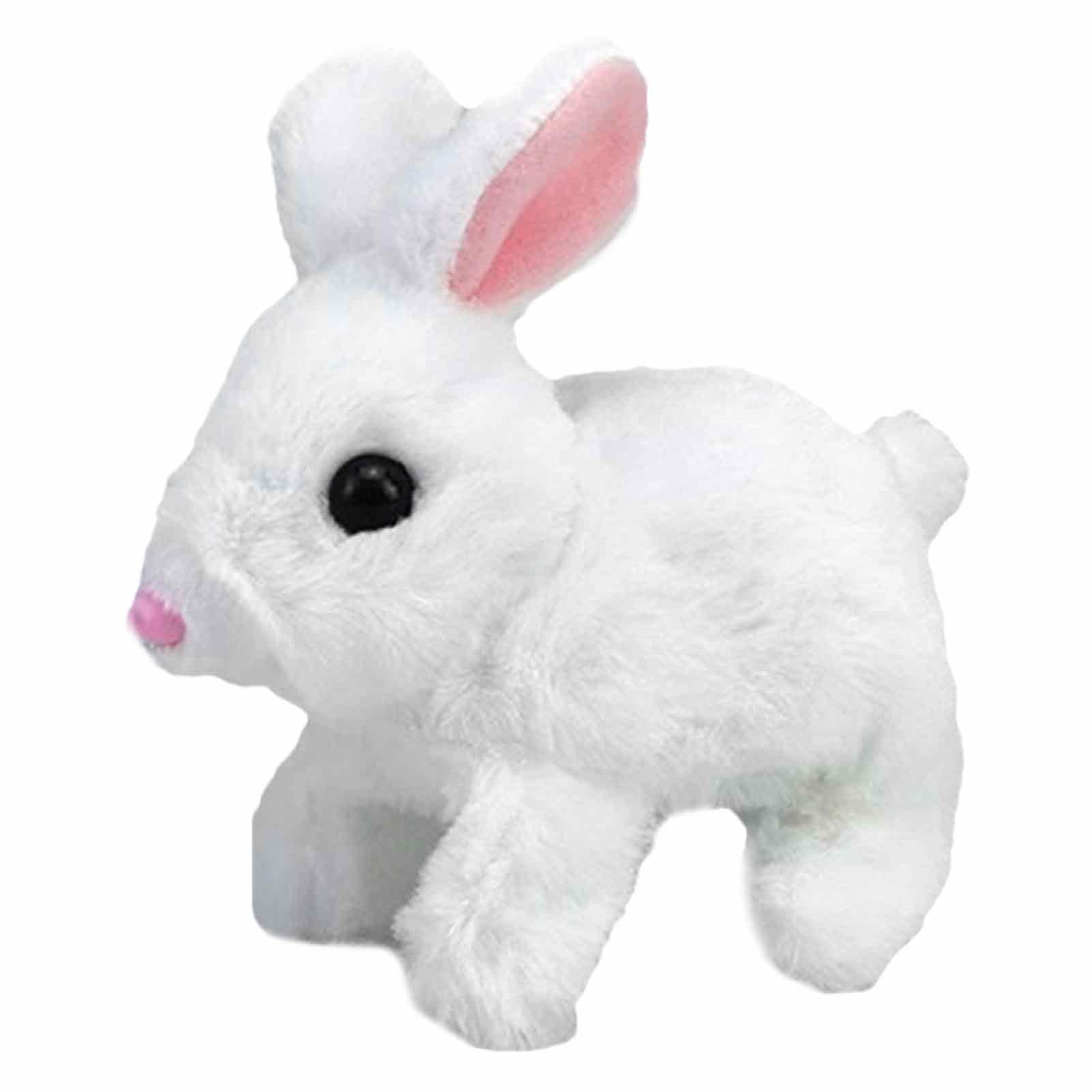 Lapin Interactif Réaliste En Peluche - Oreilles Qui Bougent, Cadeau Enfant Pour Pâques Ou Anniversaire