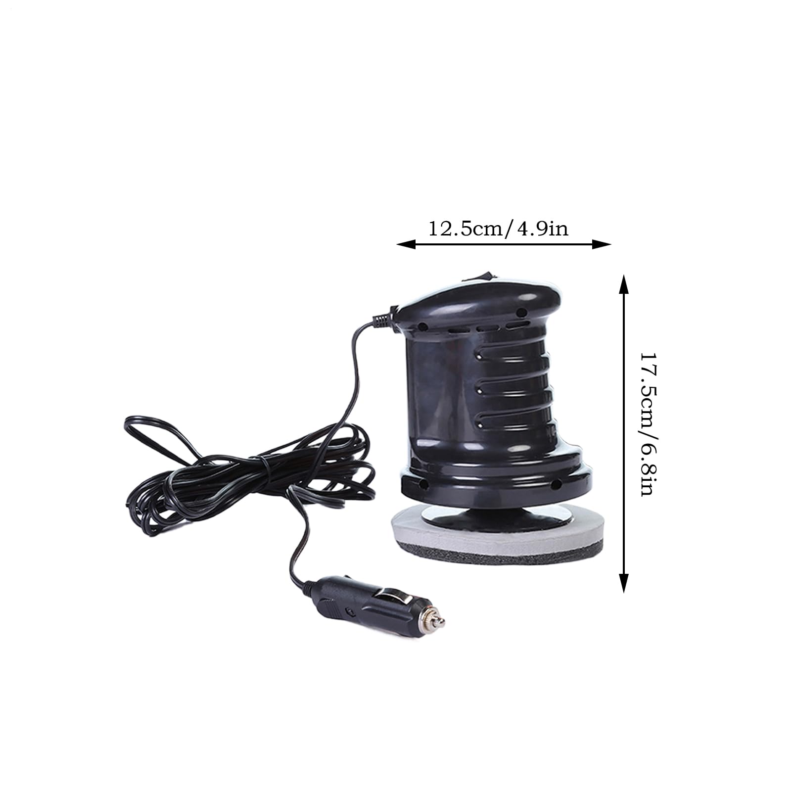 Pulidor Y Abrillantador Para Coches Pulidora Para Automóvil 12V | Accesorios De Cuidado Automotriz Para Moto Muebles Restauración De Madera Taller En Casa Garaje Exterior