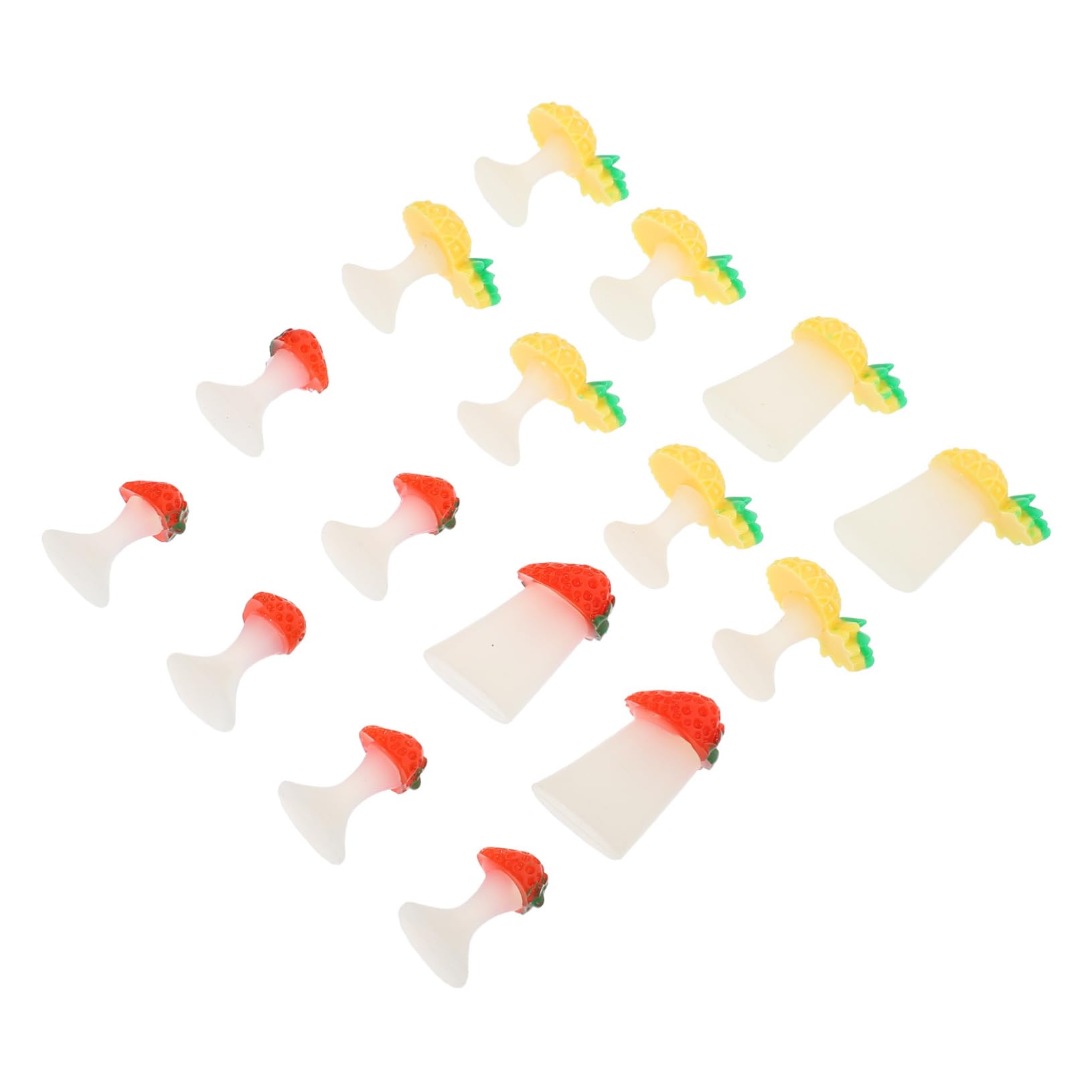 VICASKY Easy to Use Toe Separators Washable Silicone Toe Nail Separator for Pedicure Manicure