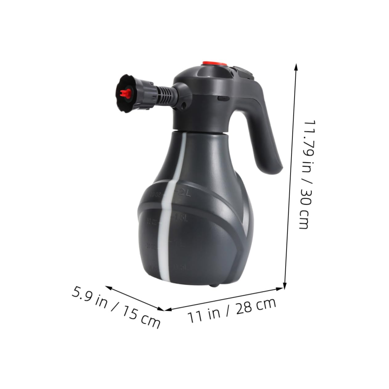 ABOOFAN Electric Foam Sprayer Bottle Rechargeable Cordless High Pressure Foam Pump Sprayer for Car Wash Gardening and Home Cleaning Capacity Rechargeable