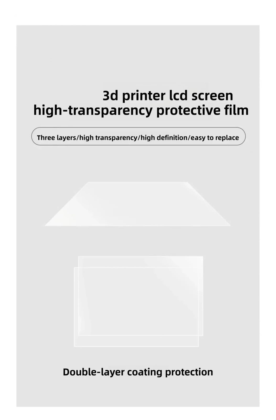 Película protectora LCD, compatible con Phrozen