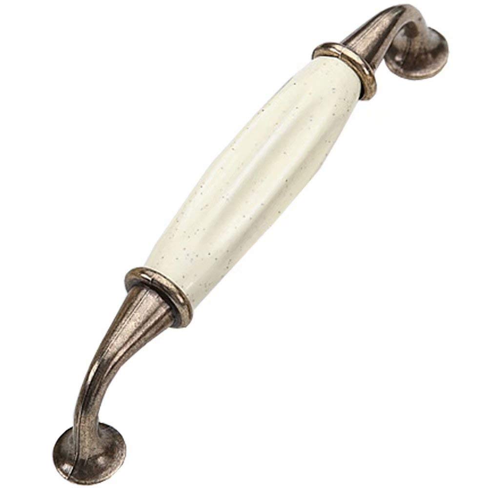 10 sztuk antyczne ceramiczne gałki do szuflady klamka do drzwi meble łazienkowe uchwyty gałki szafki kuchenne gałki do drzwi szafy uchwyty do szuflad (odległość otworu 96mm)
