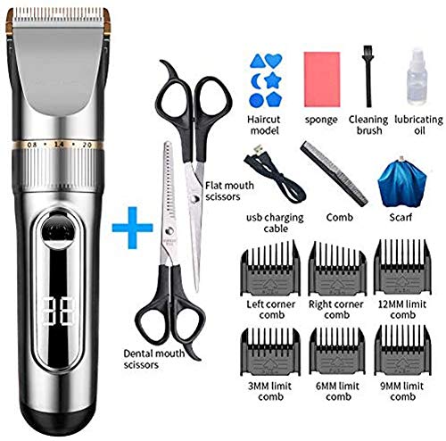 Elektro-Rasenmäher Bei Haare, Haarschneider an professionellen Elektro-Mann Bartschneider Nase Ohren drahtloser wasserdichter nachladbare Kits