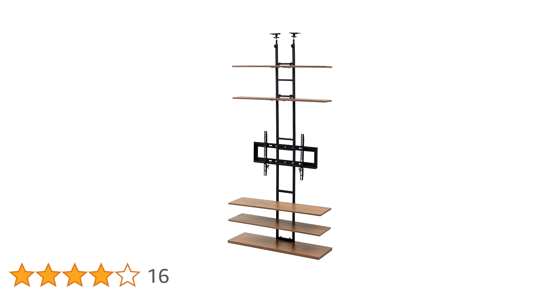 Amazon.co.jp: [山善] 壁掛け風 突っ張り テレビ台 壁寄せ 32型-70型