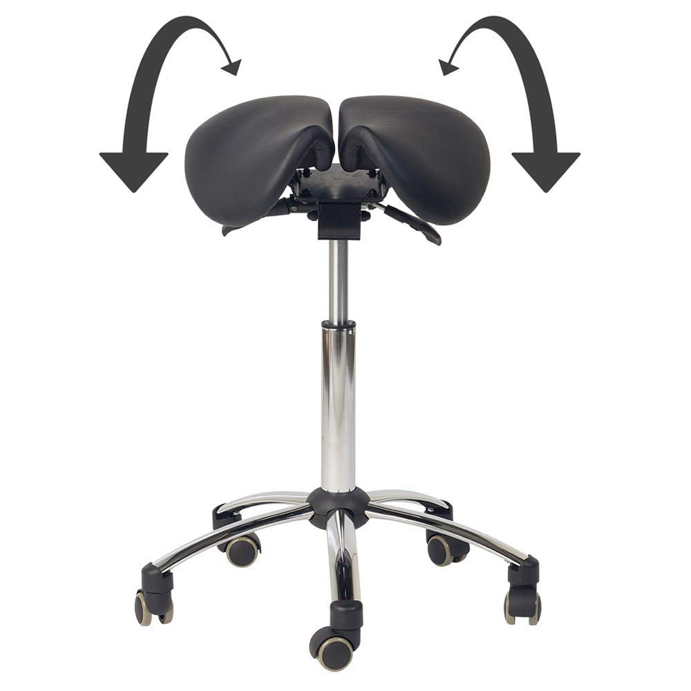 Teqler Sattelhocker schwarz