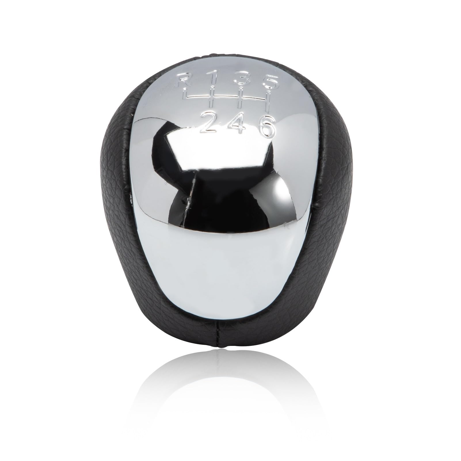 Ylyozmd One Color 6 Speed Gear Stick Shifter Knob Handball 10Mm Thread With Pu For Leather For I30 Ix35 Auto Parts