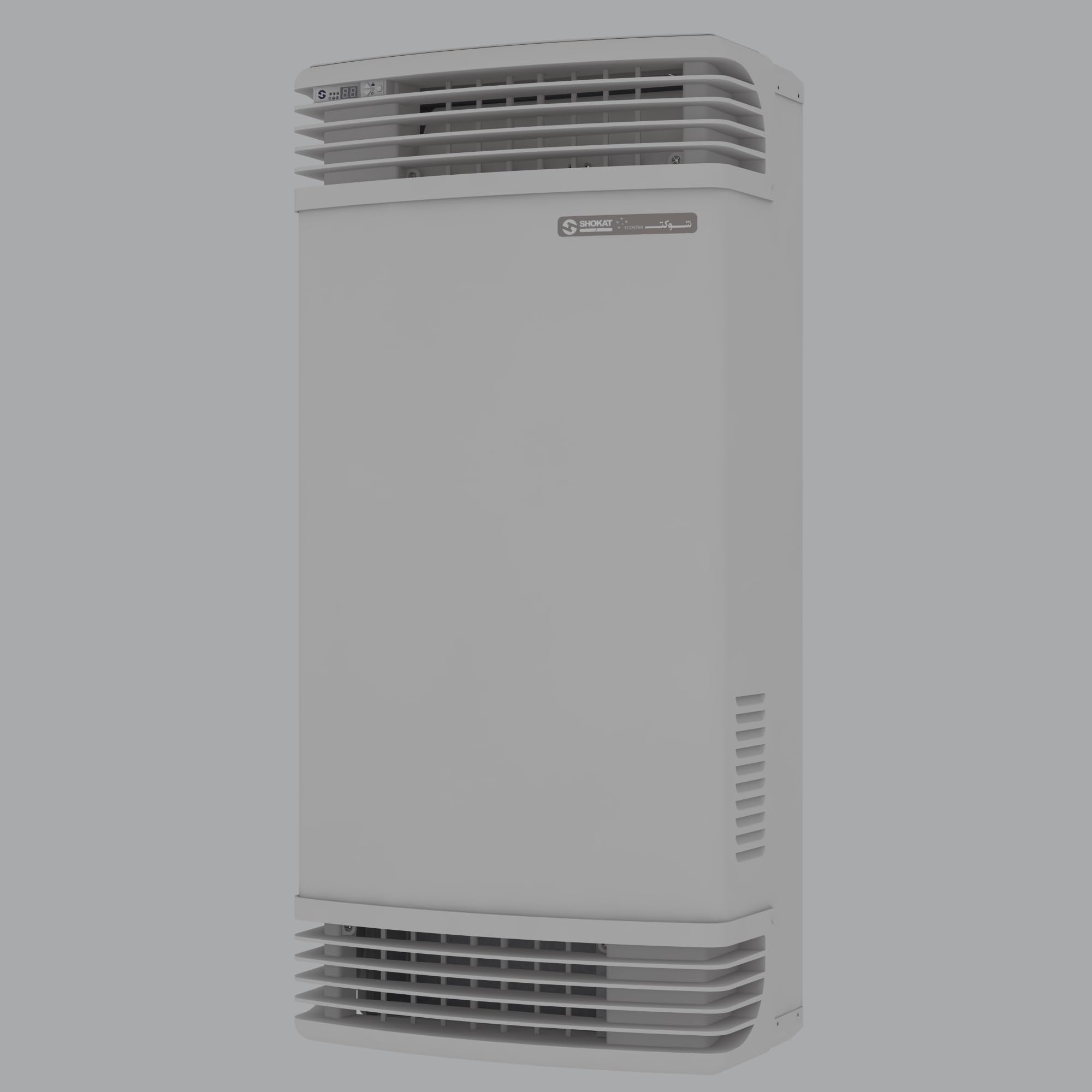 Shokat SH37 gasheizautomat mit Abgasleitung, 8 kW