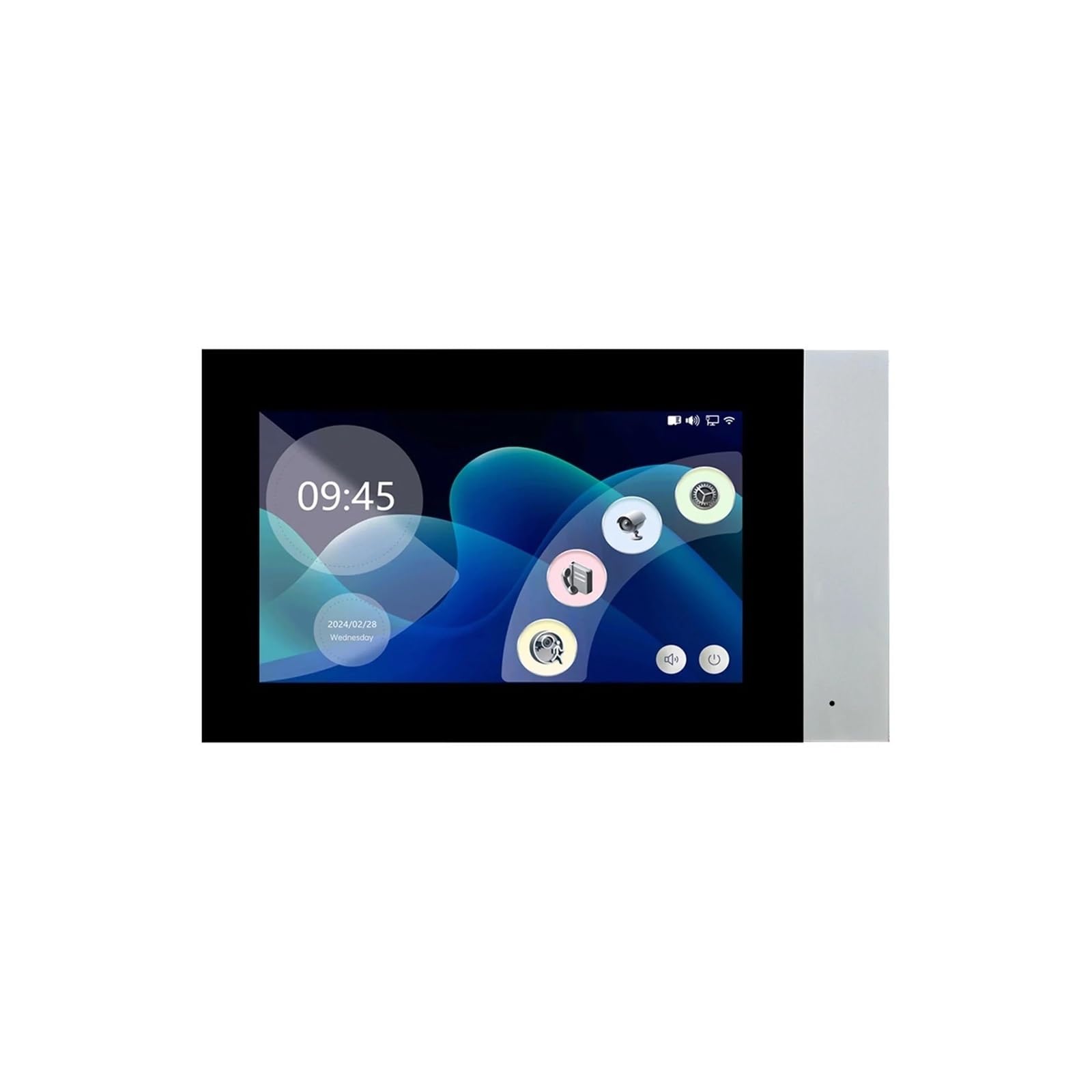 Wideodomofon, Tuya Wifi 1080P 2-żyłowy inteligentny zestaw wideodomofonowy do domu z wideodomofonem, 7-calowym ekranem dotykowym IPS LCD, dzwonkiem drzwi, zabezpieczeniem D41(1to1 7inch TF 32GB)