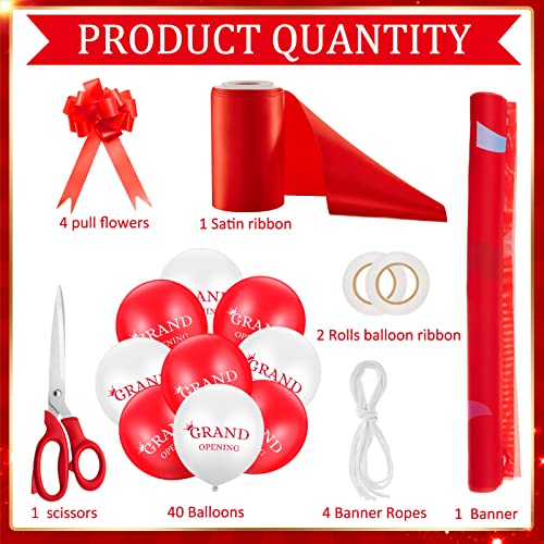 Image of Mixweer Grand Opening Ribbon Cutting Ceremony Kit, Red