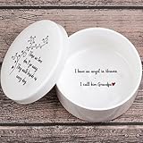 Ceramic Keepsake In Memory of Grandpa, In Loving Memory of Grandfather, Memorial for Grandchild Loss of Grandpa Sympathy, Grieving for Loss of Grandpa Christmas, Bereavement for Loss of Grandfather