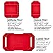 Aocoom 3pcs Large Non-Slip Flexible Silicone Tool Tray, Mechanic Tool Mat, Tool Organizer, Tool Storage, Tool Holder, Grip Mats, No Magnets, Christmas Day Gift for Men, Father’s Day Gift