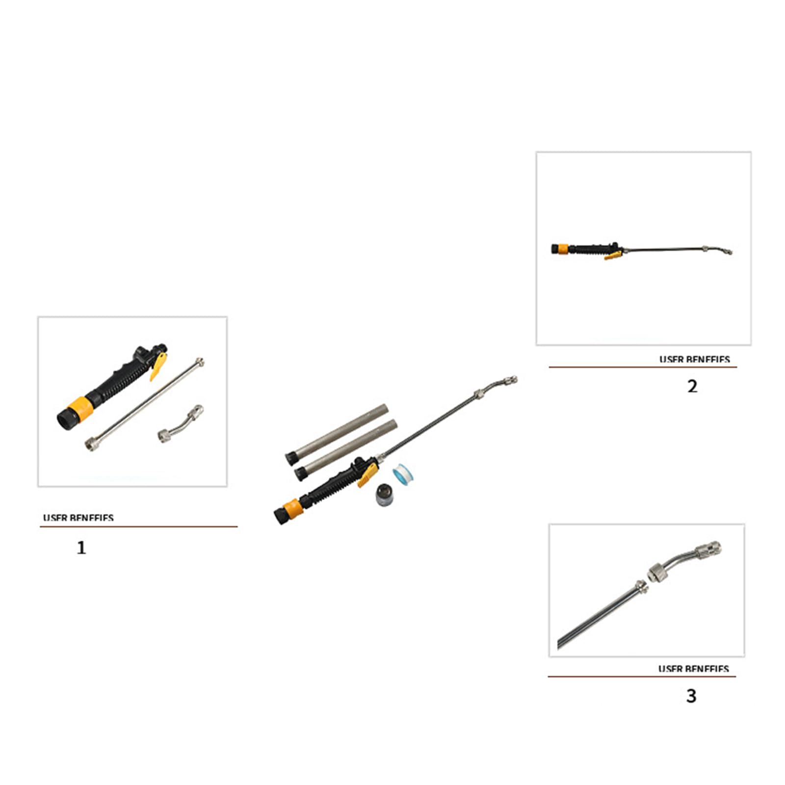 Repuesto de calentador de agua de 9.25 pulgadas de largo x 3/4 NPT rosca de cinta selladora de cinta selladora accesorios llave de enchufe